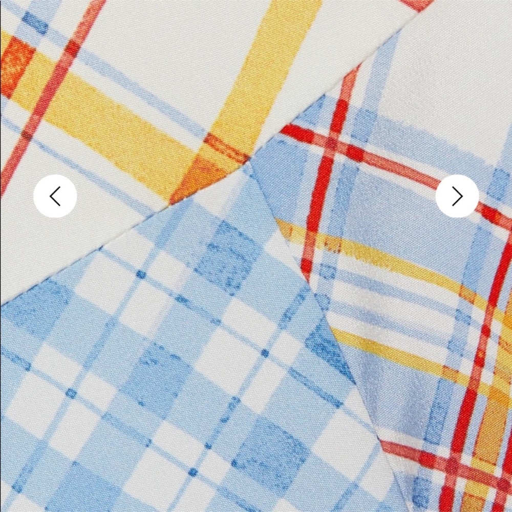 Veronica Beard Wixson Ruched Patchwork Midi Dress… - image 8